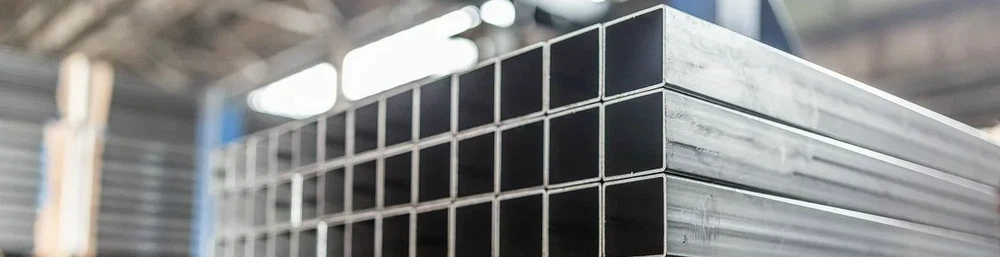 Pipe system with 316L stainless steel square pipe Pipe system with 316L stainless steel square pipe