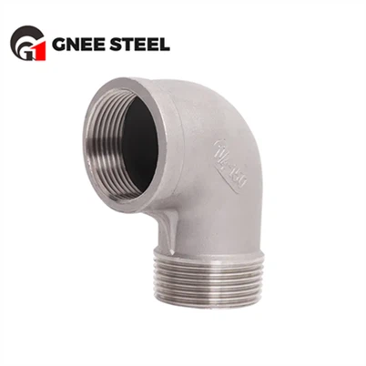 Raccord coudé en acier inoxydable 202