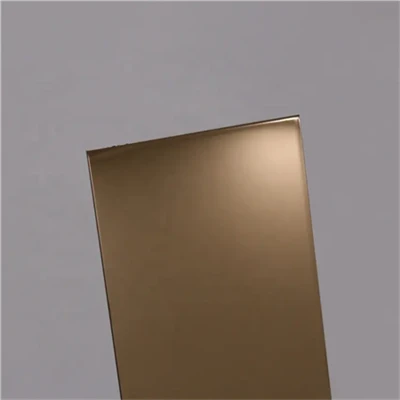 Plaque d'acier inoxydable miroir SUS 409
